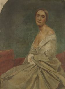 Portrait d'une femme. Creator: Henry Scheffer