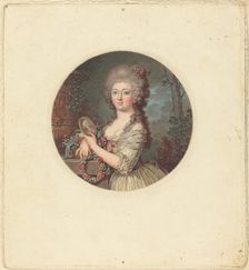 Portrait d'une jeune princesse. Creator: Jean Francois Janinet