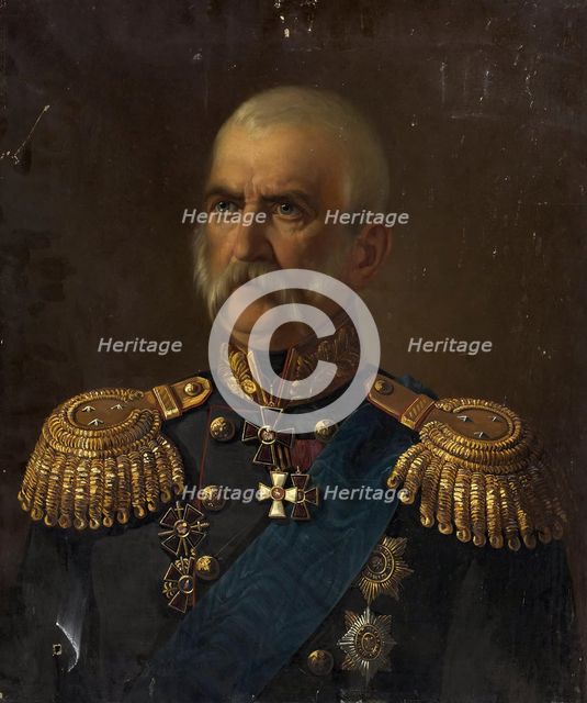 Portrait D.B. Bronevskogo, 1879. Creator: Pavel Porohovnikov.