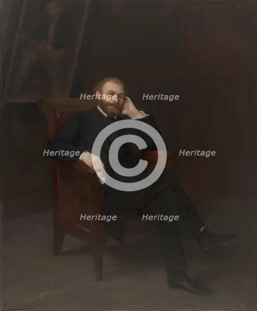 Portrait d'Edouard Manet, 1863. Creator: Alphonse Legros.