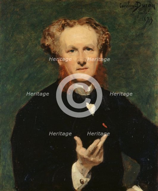 Portrait d'Etienne Haro, 1873. Creator: Charles Emile Auguste Carolus-Duran.