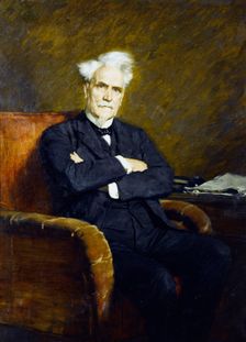 Portrait d'Henri Rochefort (Victor-Henri, marquis de Rochefort-Luçay, dit), homme..., c1908. Creator: Marcel Baschet