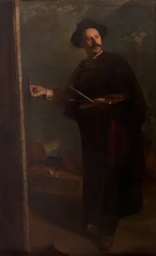 Portrait d'Ignacio Zuloaga, between 1900 and 1904. Creator: Jacques Emile Blanche