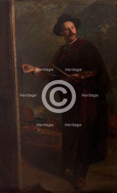 Portrait d'Ignacio Zuloaga, between 1900 and 1904. Creator: Jacques Emile Blanche.