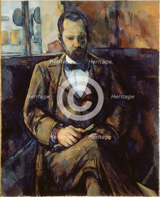 Portrait d'Ambroise Vollard, 1899. Creator: Paul Cezanne.