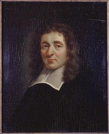 Portrait d'Antoine Furetière (1619-1688), écrivain et lexicographe, c1660. Creator: Ecole Francaise