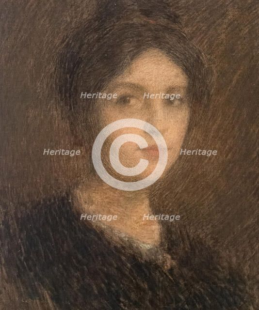 Portrait de Camille , 1904. Creator: Le Sidaner, Henri (1862-1939).