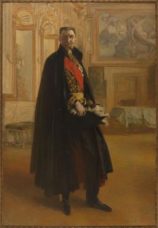 Portrait de Camille Barrère au palais Farnèse, 1906. Creator: Paul Albert Besnard