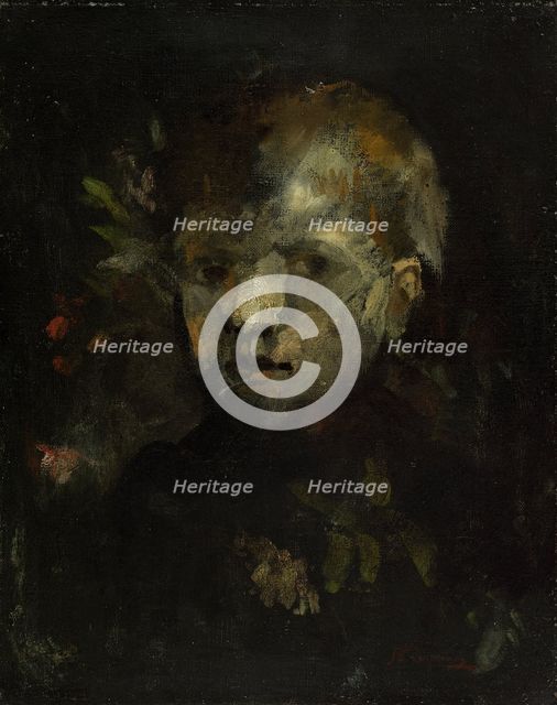 Portrait de Charles Carpeaux à trois ans, c.1873. Creator: Jean-Baptiste Carpeaux.