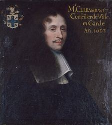 Portrait de Charles Clérambault, conseiller de la Ville de Paris en 1661, 1662. Creator: Ecole Francaise