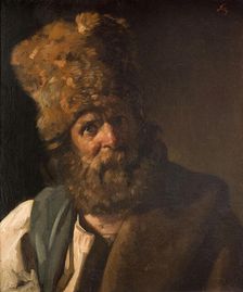 Portrait de Charles Jacques à son retour du service militaire, c.1837. Creator: Philippe Auguste Jeanron