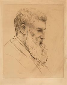 Portrait de Craibe Angus, 1879. Creator: Alphonse Legros