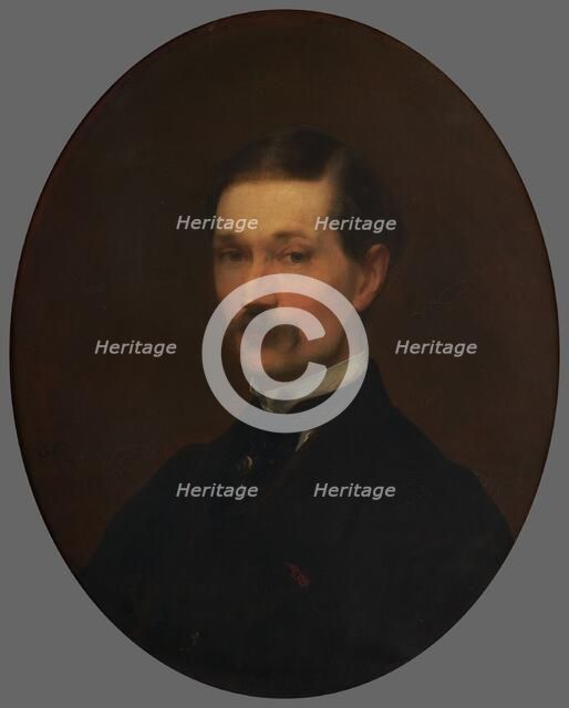 Portrait de Gustave Rozan, 1862. Creator: Gustave Ricard.