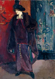Portrait de Daisy de Broglie, 1912. Creator: Jacques Emile Blanche