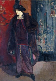 Portrait de Daisy de Broglie, 1912. Creator: Jacques Emile Blanche