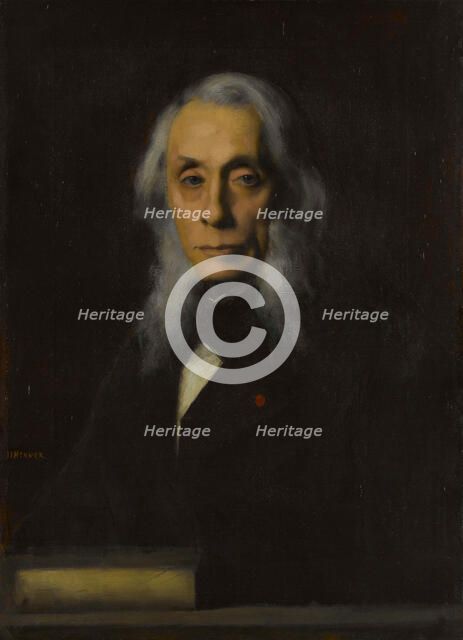 Portrait de Félix Ravaisson-Mollien, 1889. Creator: Jean Jacques Henner.