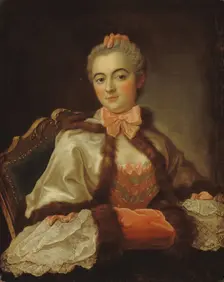Portrait de femme. Creators: Pierre Allais, Francois Hubert Drouais
