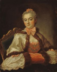 Portrait de femme. Creators: Pierre Allais, Francois Hubert Drouais