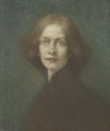 Portrait de femme, c.1908. Creator: Eugene Loup