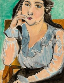 Portrait de femme (Lorette), 1916. Creator: Henri Matisse
