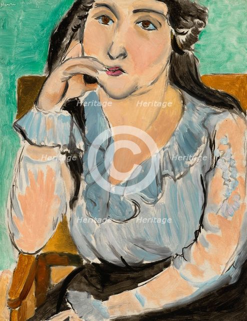 Portrait de femme (Lorette), 1916. Creator: Henri Matisse.