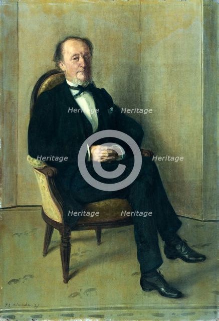 Portrait de John Lemoine, 1887. Creator: Jacques Emile Blanche.