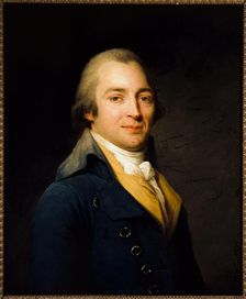 Portrait de John Moore (1729-1802), romancier et médecin, 1795. Creator: Antoine Vestier