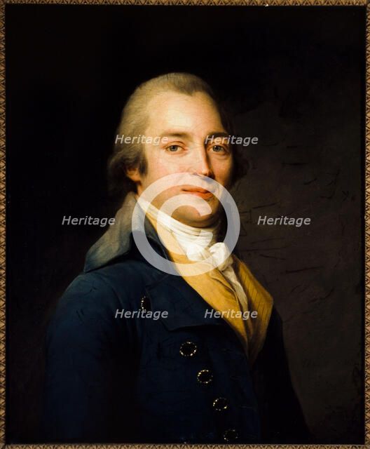 Portrait de John Moore (1729-1802), romancier et médecin, 1795. Creator: Antoine Vestier.