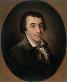 Portrait de Jacques-Pierre Brissot de Warville (1754-1793), journaliste et conventionnel, c1790. Creator: Francois Bonneville