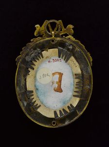 Portrait de jeune femme au fichu blanc. Creator: Ecole Francaise