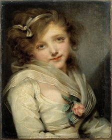Portrait de jeune fille, c1795. Creator: Jean-Baptiste Greuze