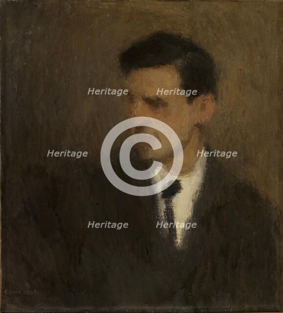 Portrait de Jeune Homme, n.d. Creator: Frank Edwin Scott.