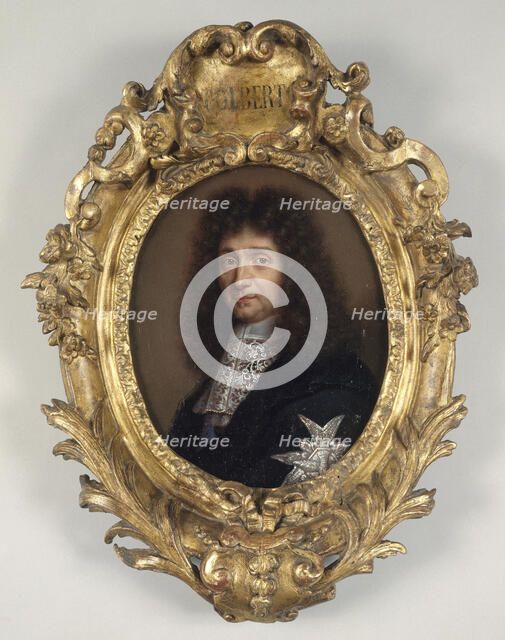 Portrait de Jean-Baptiste Colbert (1619-1683), homme politique, c1665. Creator: Ecole Francaise.