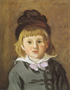 Portrait de Jean Monet, ca 1872. Creator: Monet, Claude (1840-1926)