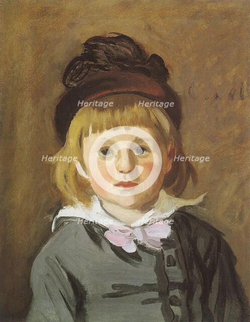 Portrait de Jean Monet, ca 1872. Creator: Monet, Claude (1840-1926).