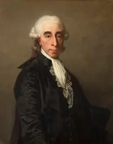 Portrait de Jean-Sylvain Bailly (1736-1793), savant et homme politique ; maire de Paris..., 1789. Creator: Jean-Laurent Mosnier