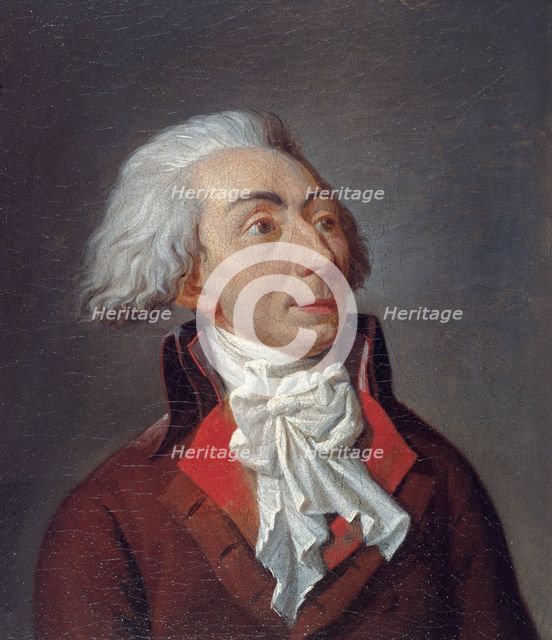 Portrait de Louis-Michel Le Peletier de Saint Fargeau (1760-1793), conventionnel..., c1793. Creator: Jean-Franois Garnerey.
