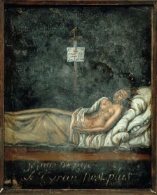 Portrait de Louis-Michel Le Peletier de Saint-Fargeau (1760-1793), sur son lit de mort, c1793. Creator: Jacques-Louis David