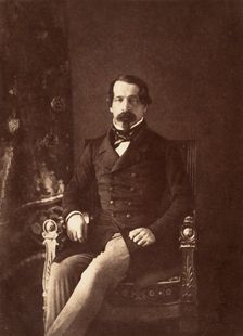 Portrait de Louis-Napoléon Bonaparte en Prince-Président, 1852. Creator: Gustave Le Gray