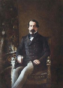 Portrait de Louis-Napoléon Bonaparte en Prince-Président, 1852. Creator: Gustave Le Gray
