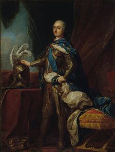 Portrait de Louis XV, d'après Charles-André Van Loo, between 1750 and 1760. Creator: Unknown