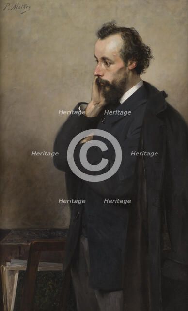 Portrait de Loÿs Delteil. Creator: Paul Mathey.