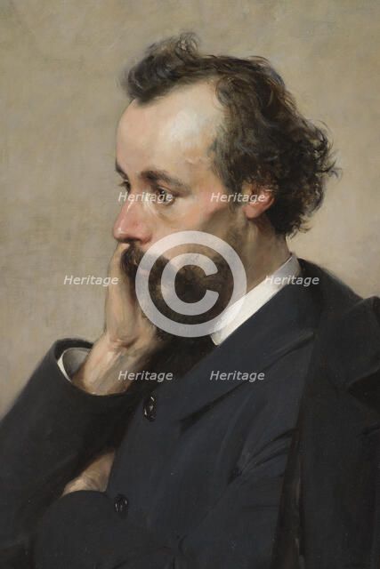 Portrait de Loÿs Delteil. Creator: Paul Mathey.