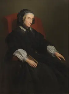 Portrait de la Reine Marie-Amélie en deuil, c1857. Creator: Workshop of Ary Scheffer
