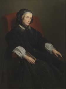 Portrait de la Reine Marie-Amélie en deuil, c1857. Creator: Workshop of Ary Scheffer