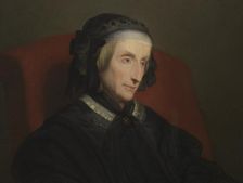 Portrait de la Reine Marie-Amélie en deuil, c.1857. Creator: Workshop of Ary Scheffer