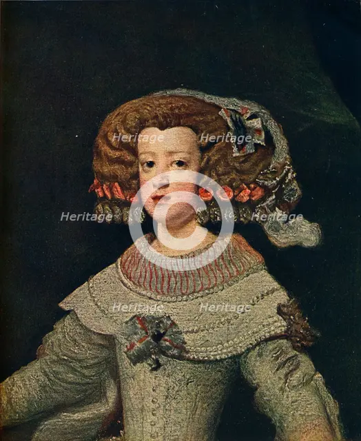 'Portrait De La Reine Marie-Anne', (Mariana of Austria), 1652, (1910). Artist: Diego Velasquez.