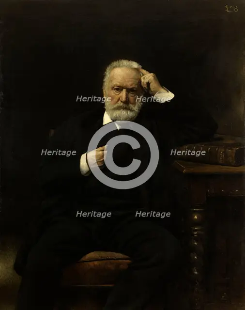 Portrait de M. Victor Hugo, 1879. Creator: Leon Joseph Florentin Bonnat.