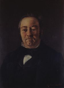 Portrait de Monsieur Corbinaud, 1863. Creator: Gustave Courbet