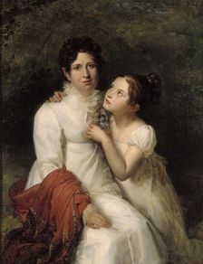 Portrait de Madame Bauquin Du Boulay et de sa nièce Mademoiselle Bauquin de La Souche, c1810-1815. Creator: Francois Pascal Simon Gerard
